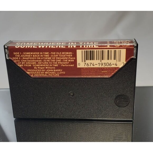 Somewhere In Time Audio Cassette Tape - by John Barry MCAC-39306 - Picture 2 of 3